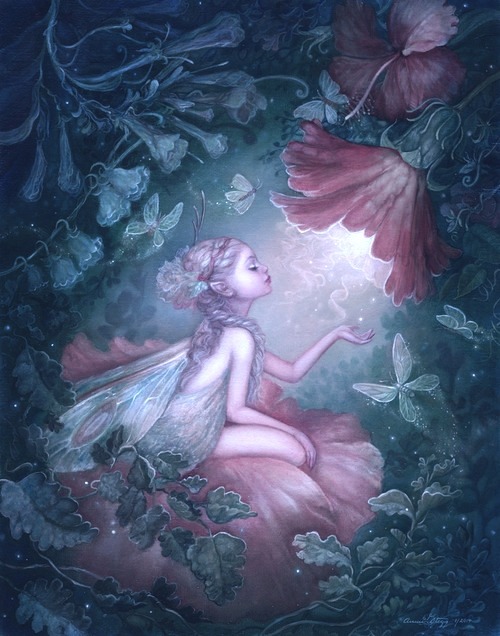 faeryhearts:  Perfumes are the feelings of flowers… The flowers, in musing modesty,