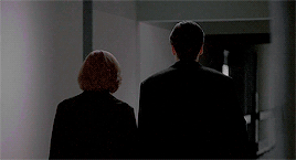 thexfiles: mulder and scully + height difference
