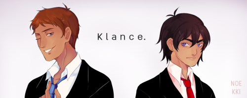 Pretty voltron boys in suits for your souls. Klance is my opt of voltron ;v;)/