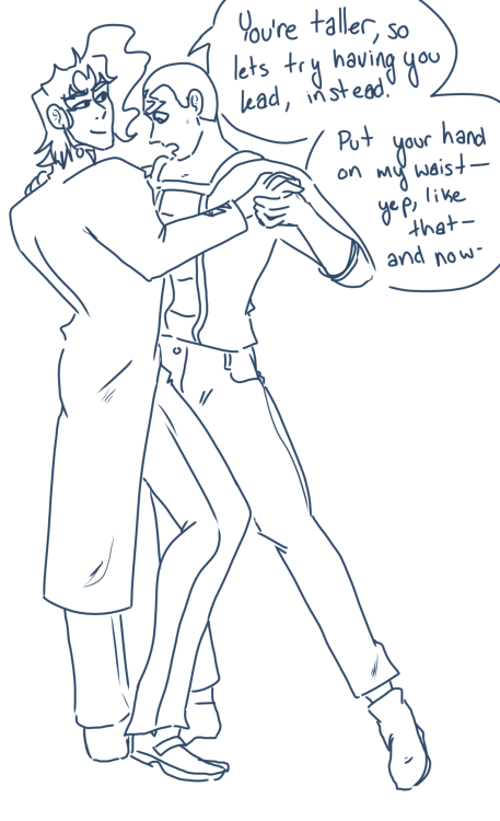razzagainst: razzagainst:i was possessed with the urge to draw my rarepair dancing it is NOT puccika