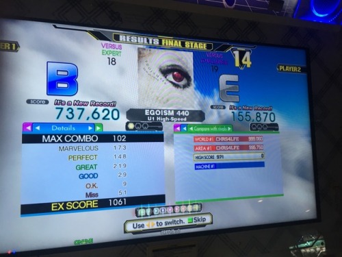 Signature move: scoring a solid B on DDR 18&rsquo;s