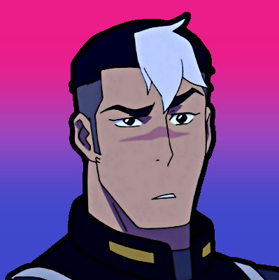 smolsarcasticraspberry:Bisexual Shiro icons for all your bi pride needs!
