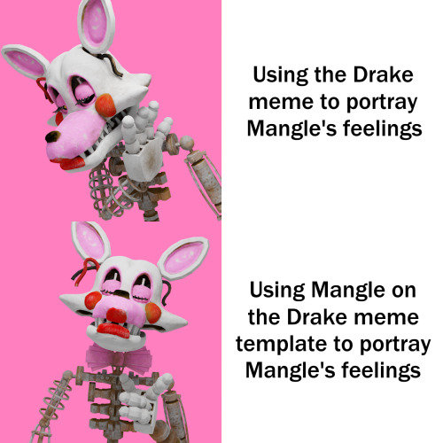 Mangle In That One Drake Meme