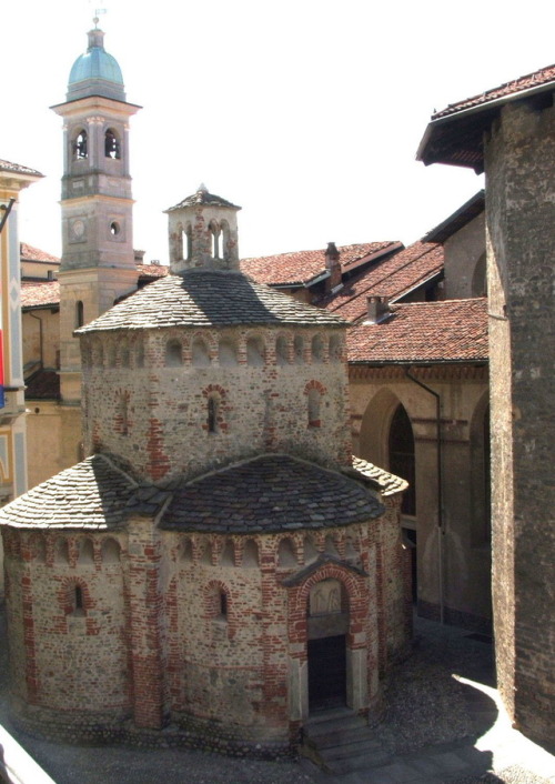 The baptistery of Biella.