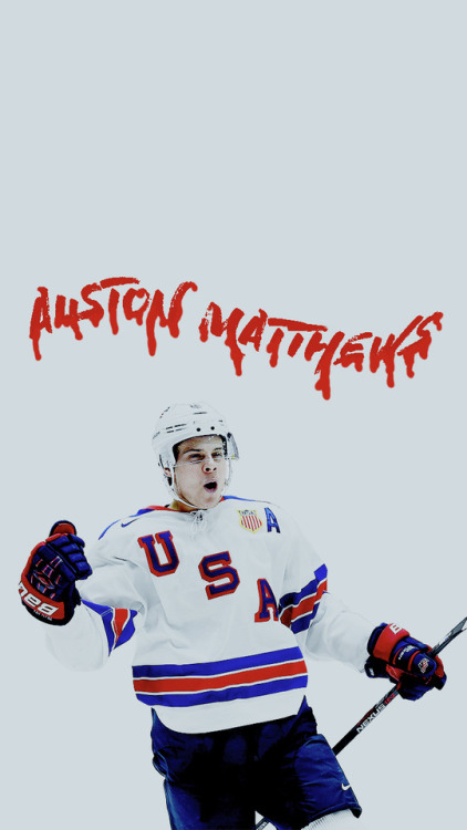 auston matthews & red /requested by @ausmattys/