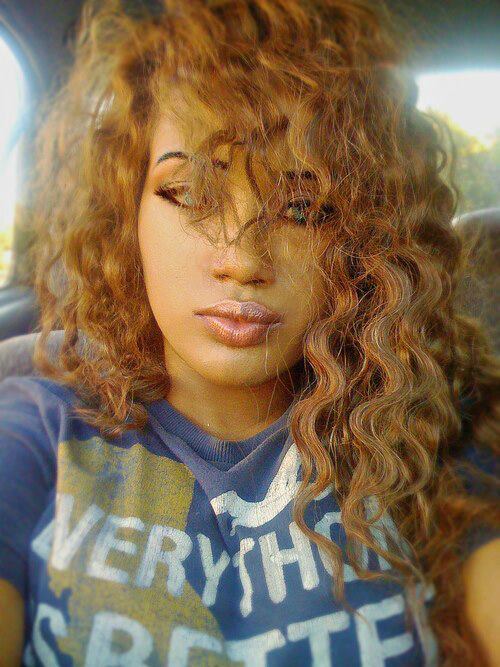  i love her hair. you cant see her eyes that well but still&hellip;she looks