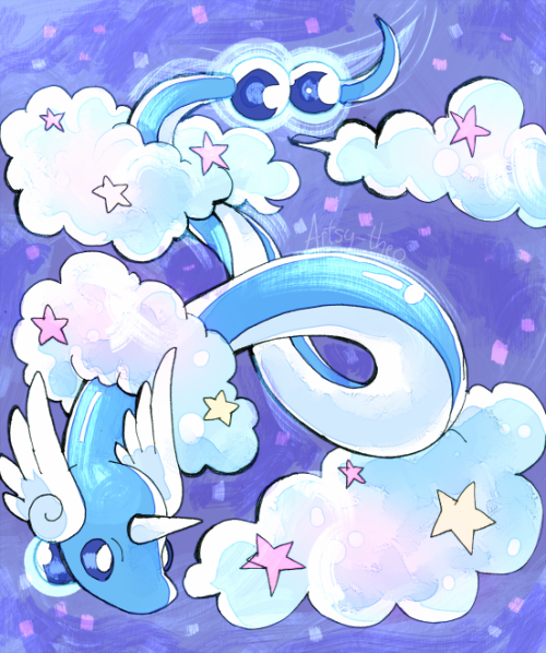 artsy-theo: Dragonair