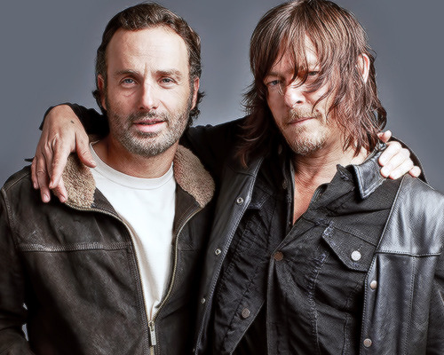 XXX reedusnorman:  Andrew Lincoln and Norman photo