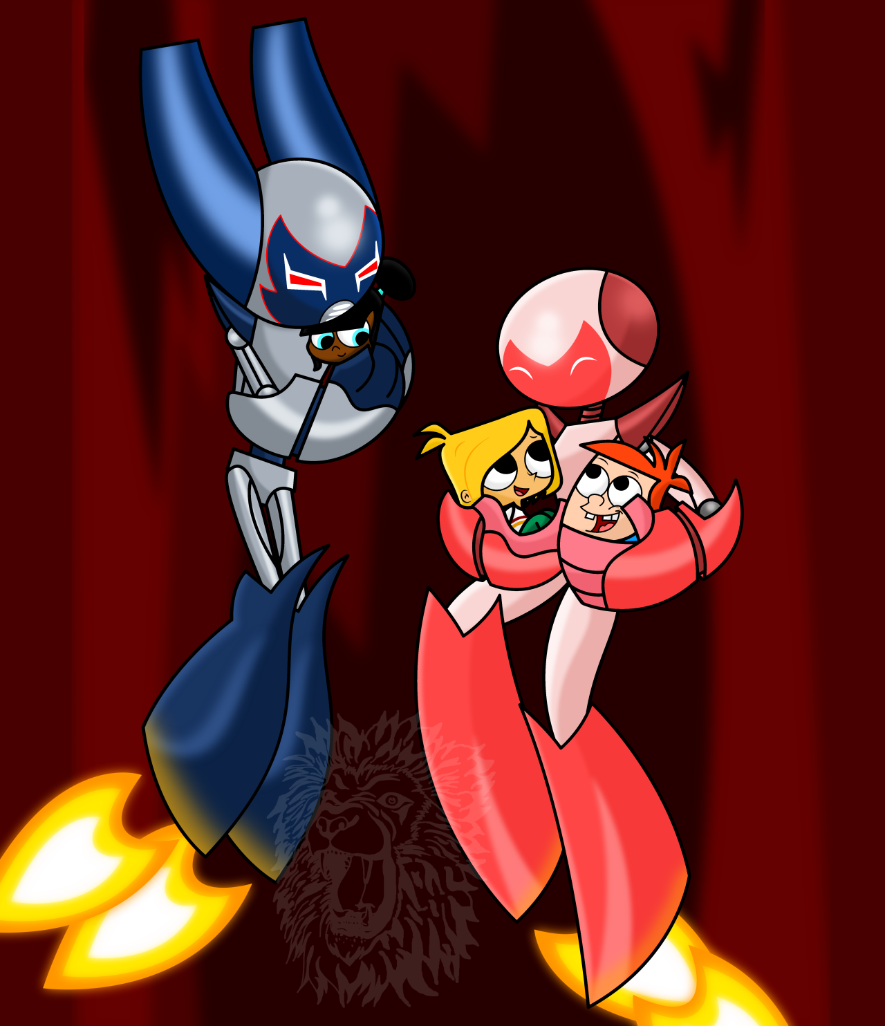 Cinderace Queen 🔥⚽️🐇 on X: dA link:  #Robotboy  along with his siblings: Robotgirl, Protoboy, & Bjornbot! 1 year since I  rejoined the fandom! <3  / X