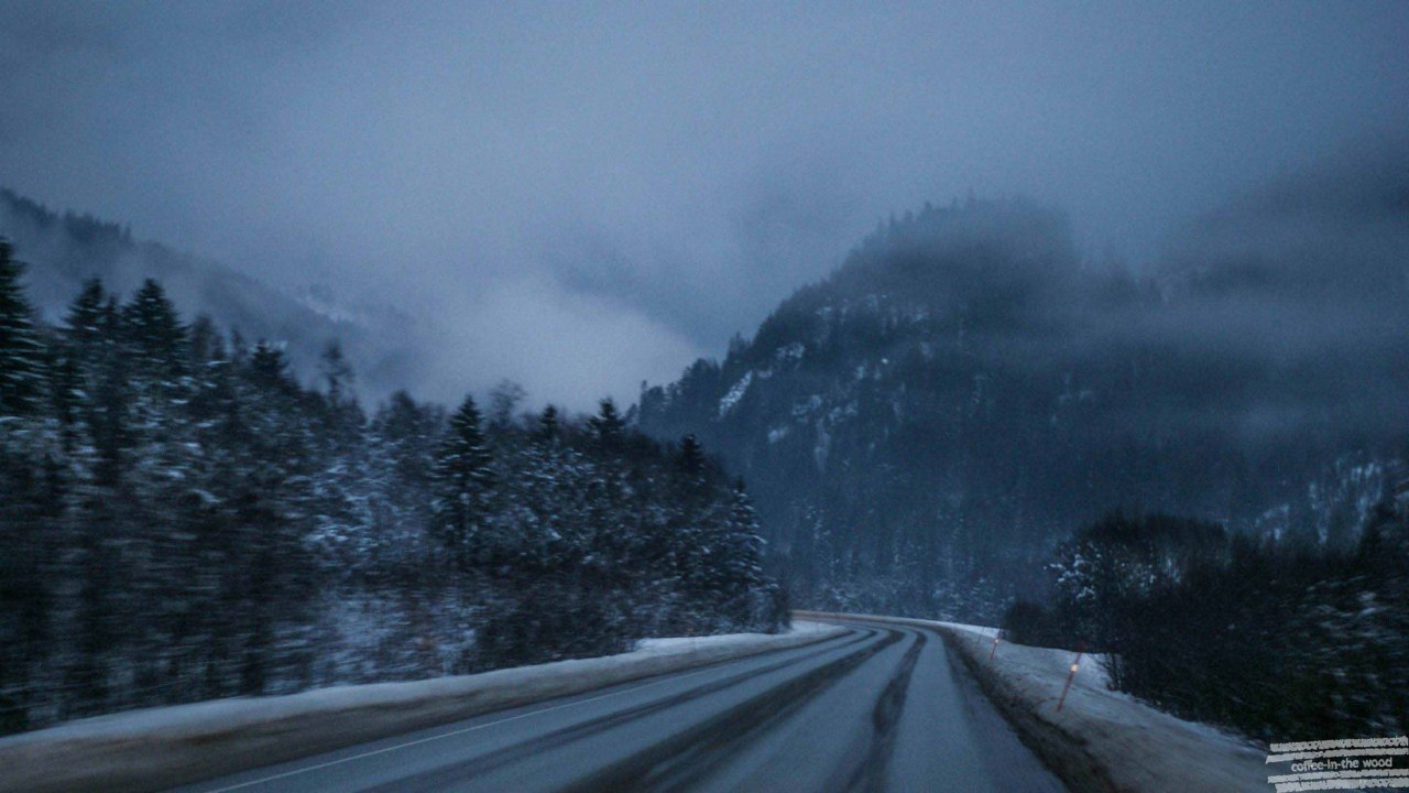 E6 highway in Dovre mountains - Norway