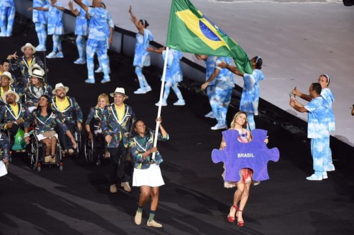 Porn travelingbrazil:  Paralympics Opening Ceremony photos