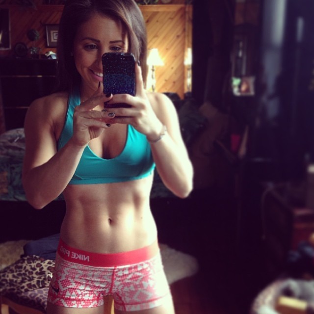 fitgymbabe:   More Sexy Fitness Babes on Tumblr The new workout video section has