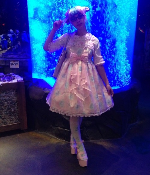 lesbianlolita:  8/25/15 Milky Cross by Angelic Pretty 
