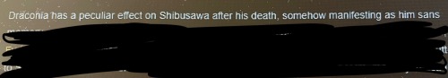 Somehow Manifesting As Him Sans