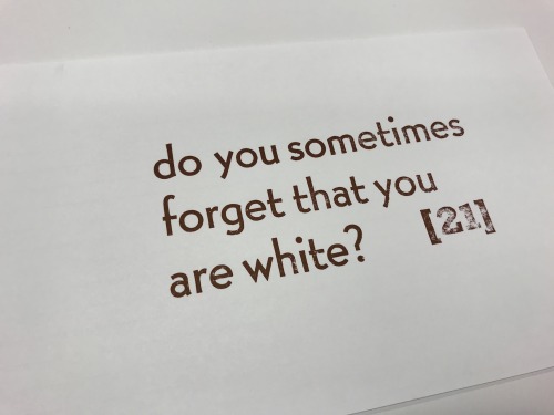 harvardfineartslib:What is whiteness? Naima Lowe uses simple text to pose complex questions about ra