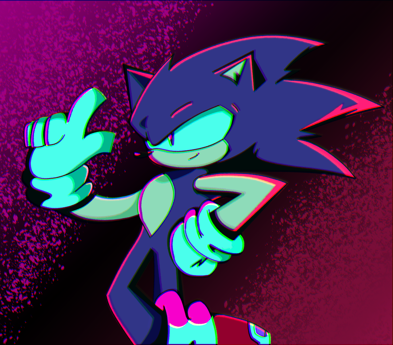 HusnaArtz🌸🌼 🎃Commissions open on X: What is sonic turned dark
