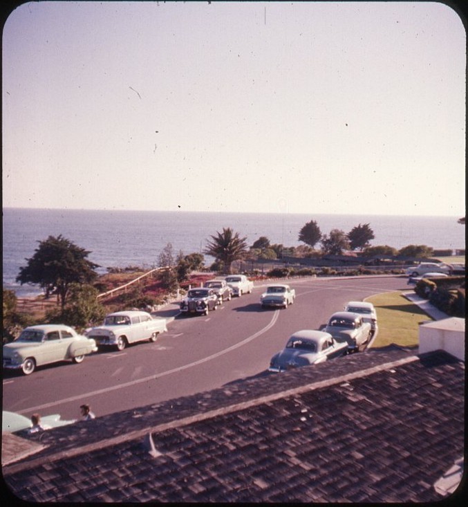 twoseparatecoursesmeet:  &ldquo;The Road Back&rdquo; in Laguna Beach, 1958