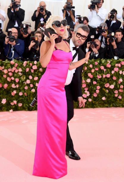 bloodyxmary:Lady Gaga attends The 2019 Met Gala Celebrating Camp: Notes on Fashion at Metropolitan M