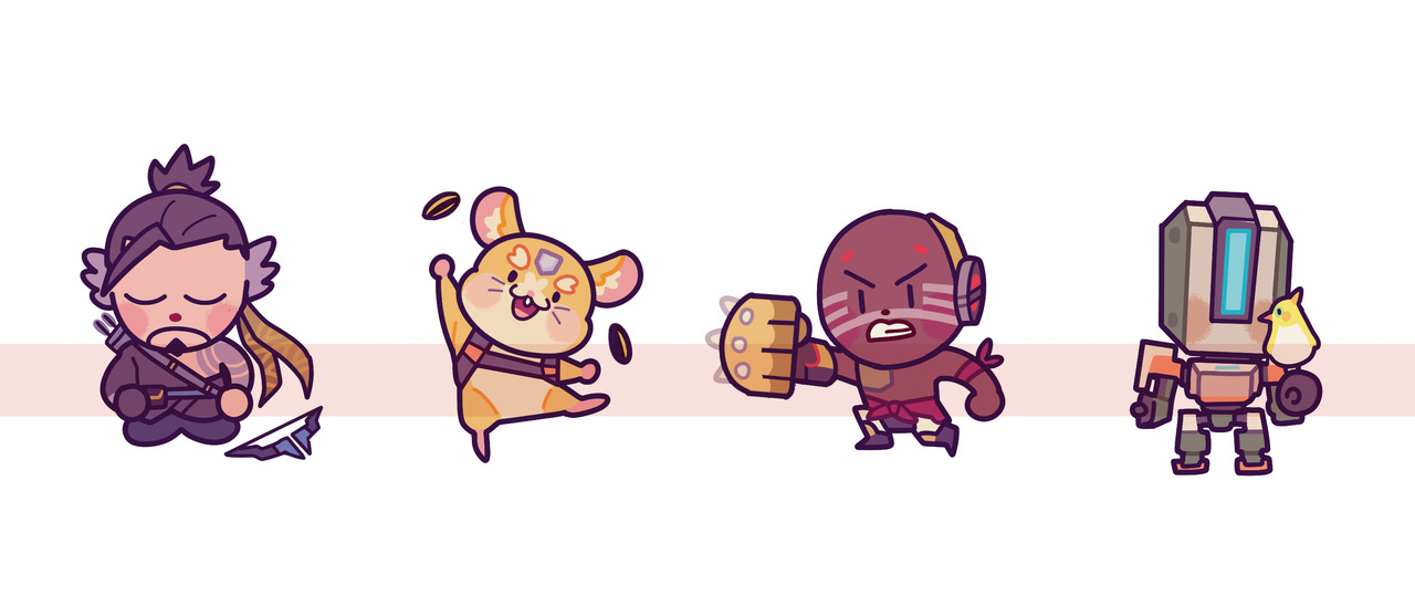 jungkukdo:  cooommmpppleeattteeekor overwatch fan festival stickers