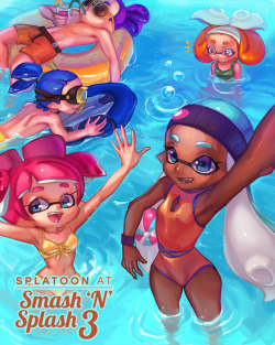 artofcelle:The official poster for Splash ‘N’