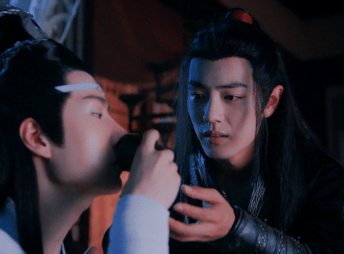 mylastbraincql: Your Favorite WangXian Moments:  “Look at you.” (A Soft, Intimate T
