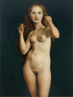 contemporary-art-blog:  John Currin, Nude