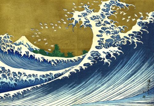 alisonbooth-fad:  Hokusai Katsushika Hokusai, born in 1760 into an artisan family worked as an appre