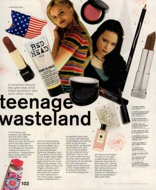 americanapparel:The Stars and Stripes Printed Carry-All Pouch by American Apparel featured in Nylon.