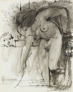cartopus:  Pablo Picasso, Femme au bain,