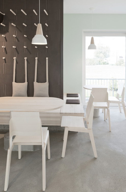 {Some lunch-time inspiration… one, a humble bakery… the other a slick diner.}1-4.  Usi