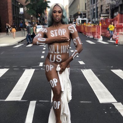 bi-trans-alliance:  Mila Jam (source) Black Trans Lives Matter. 