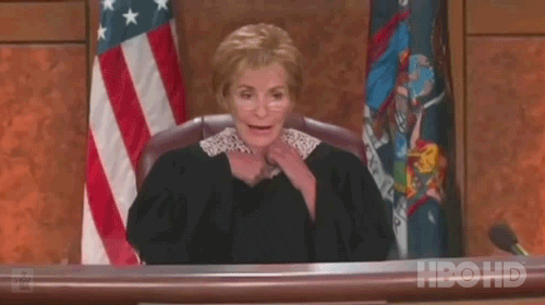 Porn hobolunchbox:  Judge Judy moves to HBO.  photos