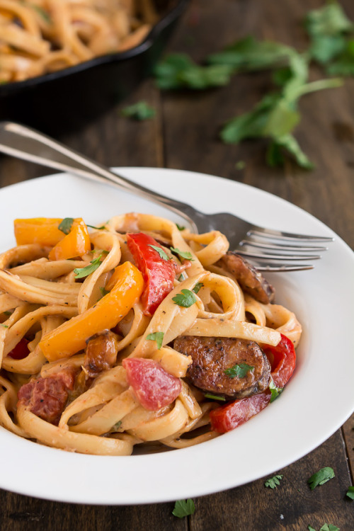 foodffs:Creamy Cajun Pasta with Smoked SausageReally nice recipes. Every hour.Show me what you cooke