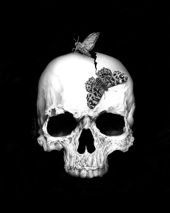 artagainstsociety:    Skull and soul by Jordygraph   