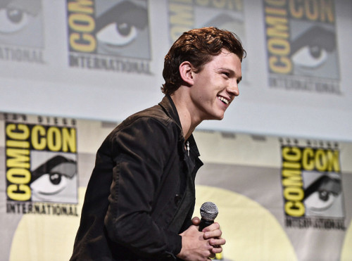 observantistic:TOM HOLLANDSan Diego Comic-Con International 2016 Marvel Panel in Hall HJuly 23, 2016