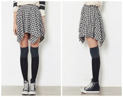  Gingham Skirt 