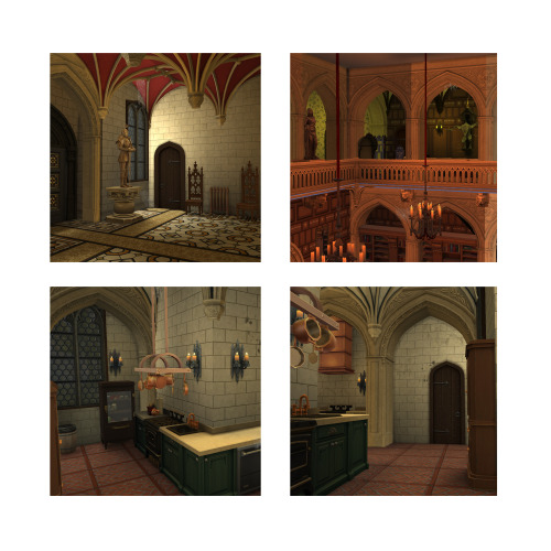 Hello Everyone:), I would like to share this set with you, it contains: Two story gothic windows, a 