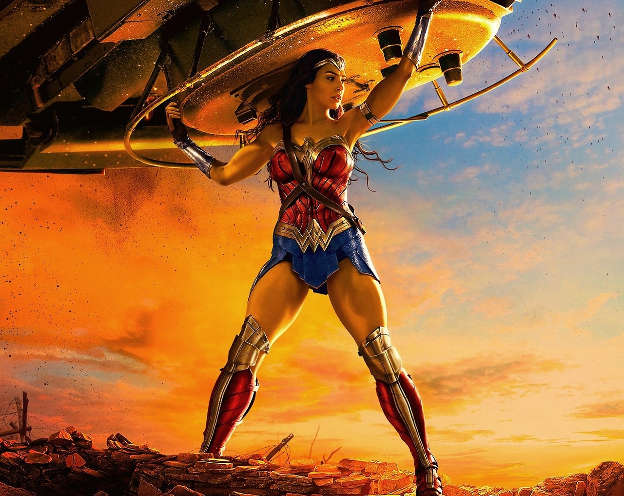 With a little more muscles and curves. My vision of Wonder Woman&hellip;