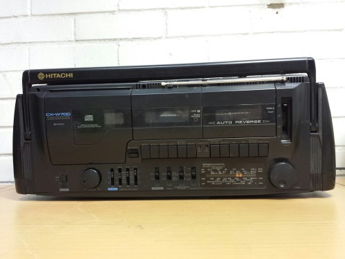 Hitachi CX-W700E Ghetto Blaster, 1985