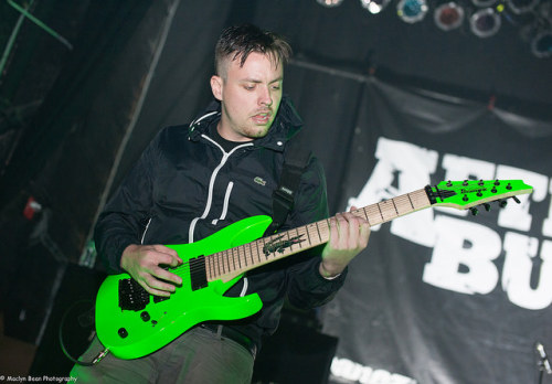 Justin Lowe of After The Burial @ Gramercy Theater on Flickr.