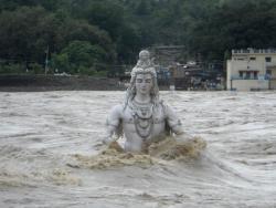 prince-floss:  palecstasy:  i fucking love this picture, such a serene statue in what appears to be an extreme flood, represents my idea of Buddhist culture and thinking really  shutup pretty   pale blog ☹