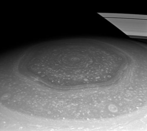 thenewenlightenmentage: Saturn’s North Pole