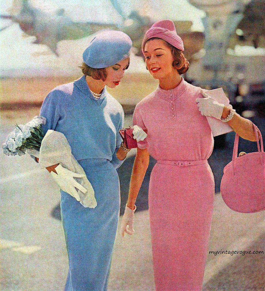 theniftyfifties:  Fashion by Jantzen, 1957. 
