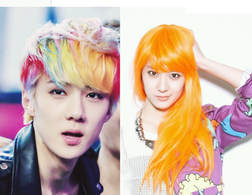 13 K-Pop Idols With Gorgeous Hair Colors Styles | Koreaboo's Official Tumblr