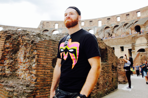    Sami Zayn goes sightseeing in Rome  adult photos