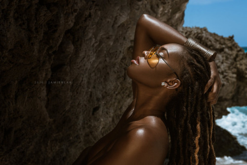 Sun Shower //Bottom Bay, Barbados // shot by jamieblakModel: Kamaria