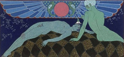 the-evil-clergyman:Illustrations from Marcel Schwob’s Vie Imaginaires by Georges Barbier (1929)