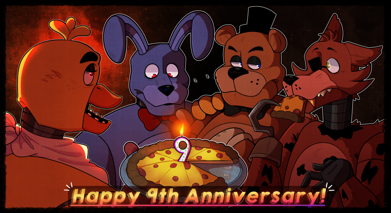 Happy 5th Anniversary FNAF Sister Location! Have a drawing of Funtime Freddy  and BonBon to celebrate! : r/fivenightsatfreddys