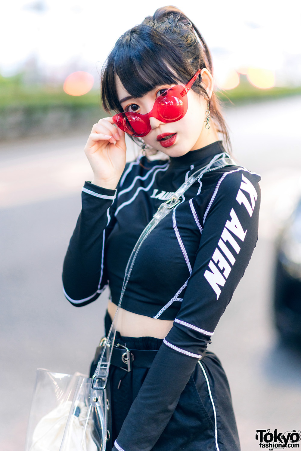 tokyo-fashion:  19-year-old aspiring Japanese idol Misuru on the street in Harajuku