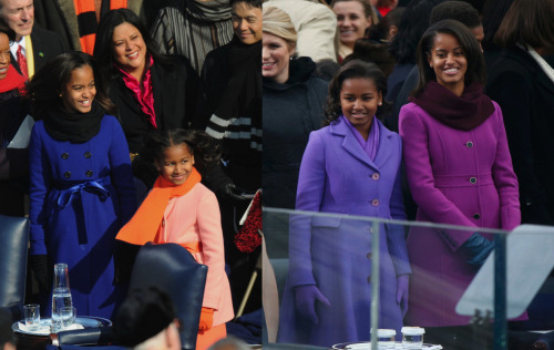 election:The First Family, growing up between inaugurals.buzzfeed:Then and now.